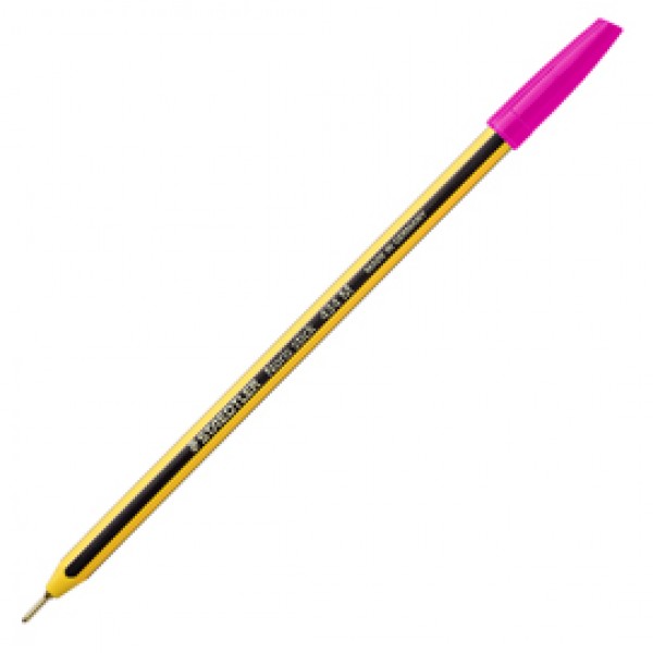 Penna a sfera Noris Stick - punta 1,0 mm - magenta - Staedtler - conf. 10 pezzi