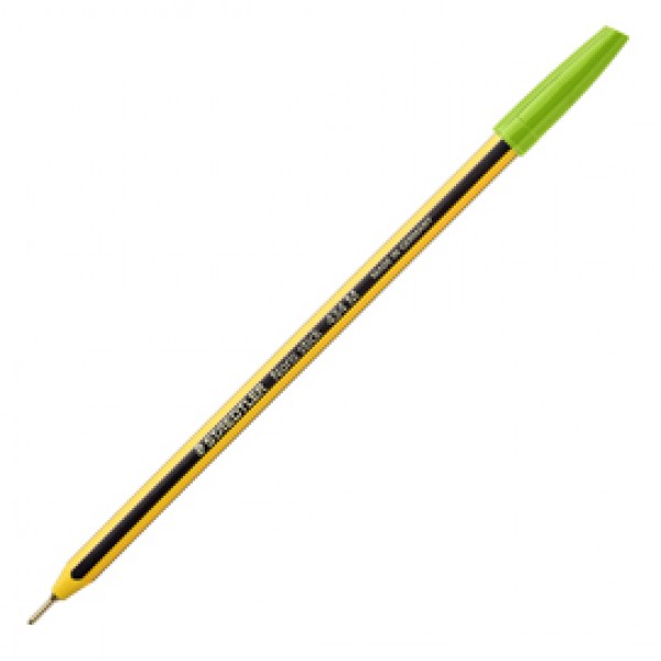 Penna a sfera Noris Stick - punta 1,0 mm - verde chiaro - Staedtler - conf. 10 pezzi Penna a sfera Noris Stick - punta 1,0 mm - verde chiaro - Staedtler - conf. 10 pezzi