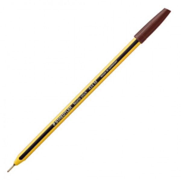 Penna a sfera Noris Stick - punta 1,0mm - marrone - Staedtler - conf. 10 pezzi Penna a sfera Noris Stick - punta 1,0mm - marrone - Staedtler - conf. 10 pezzi