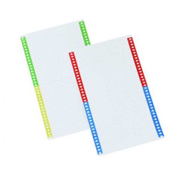 Cartellini per cartelle sospese - 140 mm - pack 10 fogli da 34 cartoncini Cartellini per cartelle sospese - 140 mm - pack 10 fogli da 34 cartoncini