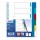 Divisori Neutri a 6 tacche - PP - A4 maxi - colori assortiti - Favorit