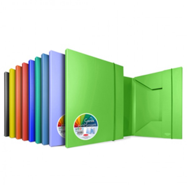 Cartelle 3L Garda - PPL - 25,7x34,5 cm - dorso 40 mm - colori assortiti - Sei Rota Cartelle 3L Garda - PPL - 25,7x34,5 cm - dorso 40 mm - colori assortiti - Sei Rota