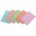 Buste con bottone Pastel - A4 - colori assortiti - PP - Favorit - conf. 5 pezzi