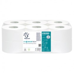 Carta igienica Mini Jumbo - 8,9 cm x 300 mt - diametro 20 cm - goffratura micro - 26 gr - Papernet