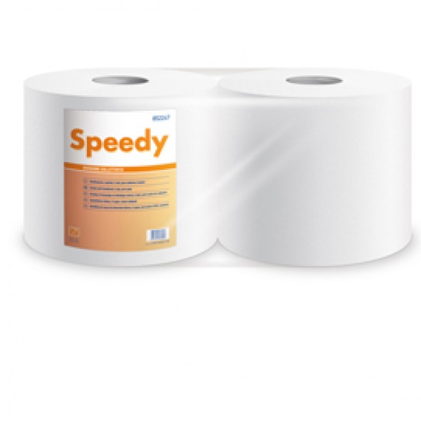 Bobina asciugatutto Speedy - 2 veli - 17gr - diametro 25,5 cm - H22,8cm x 180mt - microgoffrata - Lucart Bobina asciugatutto Speedy - 2 veli - 17gr - diametro 25,5 cm - H22,8cm x 180mt - microgoffrata - Lucart