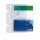 Busta porta card - 5,8x8,7 cm - 2 tasche - trasparente - Sei Rota