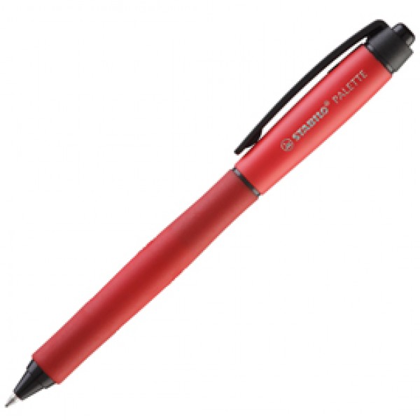 Roller gel a sfera a scatto Palette - rosso - Stabilo Roller gel a sfera a scatto Palette - rosso - Stabilo