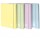 Cartella Pastel One Color - con elastico - 3 lembi - 26 x 35 cm - dorso 10 mm - colori assortiti - Blasetti