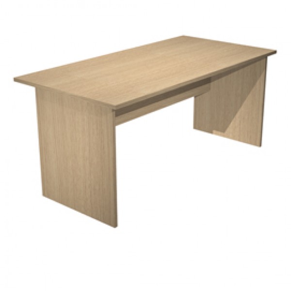 Scrivania Easy - lineare - 160x80x72 cm - rovere - Artexport Scrivania Easy - lineare - 160x80x72 cm - rovere - Artexport