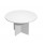Tavolo riunione Easy - 4 posti - diametro 120 cm - altezza 72 cm - bianco - Artexport