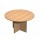 Tavolo riunione Easy - 4 posti - diametro 120 cm - altezza 72 cm - faggio - Artexport