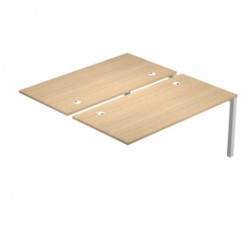 Modulo aggiuntivo per tavolo riunioni Agorà - 6 posti - 160x120x72,5 cm - rovere - Artexport