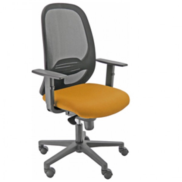 Seduta operativa Andy ANN - con braccioli regolabili - arancio - Unisit Seduta operativa Andy ANN - con braccioli regolabili - arancio - Unisit