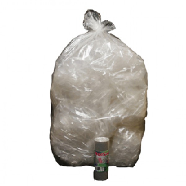 Sacchi - 70 x 110 cm - 110 L - 22 micron - trasparente neutro - Rolsac - conf. 10 pezzi Sacchi - 70 x 110 cm - 110 L - 22 micron - trasparente neutro - Rolsac - conf. 10 pezzi