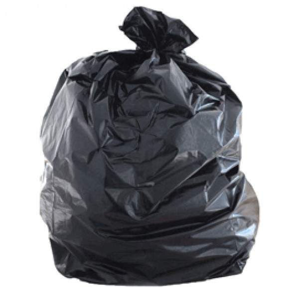 Sacchi - 90 x 120 cm - 130 L - 50 micron - nero - Rolsac - scatola 200 pezzi Sacchi - 90 x 120 cm - 130 L - 50 micron - nero - Rolsac - scatola 200 pezzi