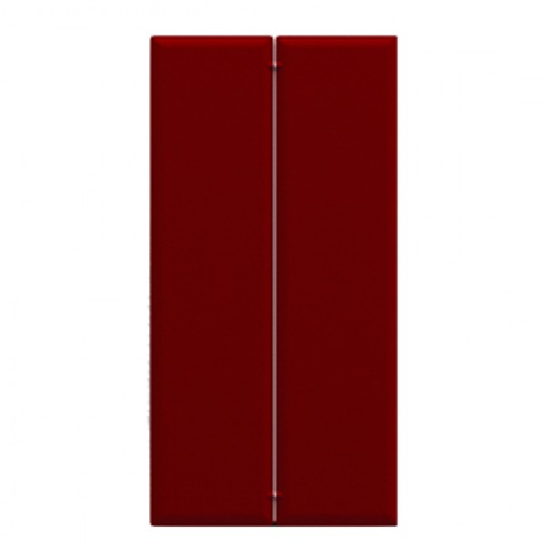 Pannello fonoassorbente Moody - 120x40 cm - rosso- Artexport