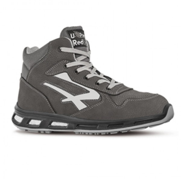 Calzatura di sicurezza Infinity S3 - pelle nabuk naturale - taglia 42 - grigio - U-Power Calzatura di sicurezza Infinity S3 - pelle nabuk naturale - taglia 42 - grigio - U-Power