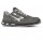 Calzatura di sicurezza Kick S3 - pelle nabuk naturale - taglia 46 - grigio - U-Power