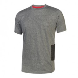 Magliette a maniche corte Road - taglia M - grigio scuro - U-Power - conf. 3 pezzi