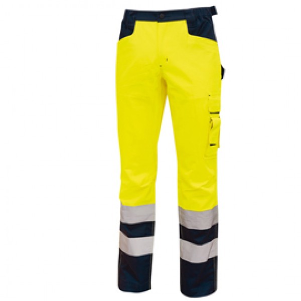 Pantalone invernale alta visibilità Beacon - giallo fluo - taglia M - U-Power