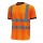T-shirt alta visibilità Glitter - taglia XL - arancio fluo - U-Power - conf. 3 pezzi