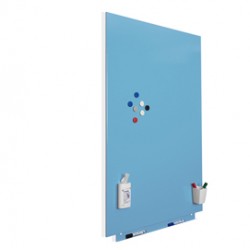 Lavagne magnetiche senza bordi - 75x115cm - azzurro - Cep