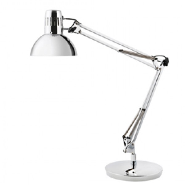 Lampada da tavolo Architect - 11 W - silver - Alba
