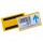 Buste identificative magnetiche - 150 x 67 mm - giallo - Durable - conf. 50 pezzi