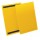 Buste identificative - con bande magnetiche - A4 verticale - giallo - Durable - conf.50 pezzi