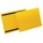Buste identificative magnetiche - A4 orizzontale - giallo - Durable - conf. 50 pezzi