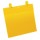 Buste identificative - con fascette di aggancio - A4 orizzontale - giallo - Durable - conf. 50 pezzi