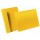 Buste identificative - con aletta pieghevole -  A4 orizzontale - giallo - Durable - conf. 50 pezzi