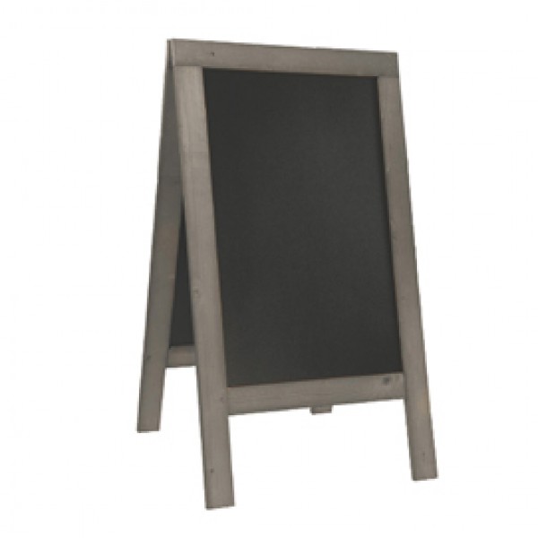 Lavagna Sandwich Nature - legno grigio - 131x72,7x72 cm - Securit Lavagna Sandwich Nature - legno grigio - 131x72,7x72 cm - Securit