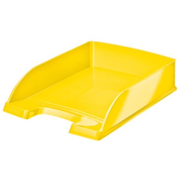 Vaschetta portacorrispondenza WOW - 25,5x35,7x7 cm - 22x30 cm - giallo - Leitz Vaschetta portacorrispondenza WOW - 25,5x35,7x7 cm - 22x30 cm - giallo - Leitz