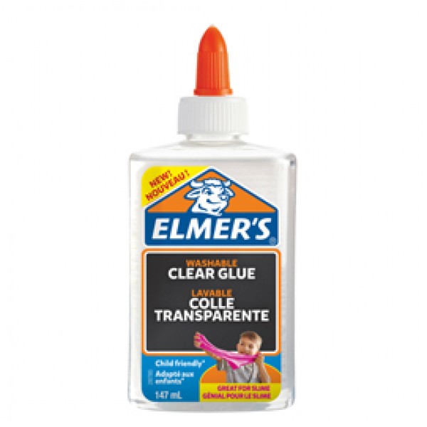 Colla liquida Slime - flacone 147 ml - trasparente - Elmer's