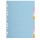 Separatore Forever Pastel - A4 - 12 tasti - cartoncino - 170 gr - Exacompta
