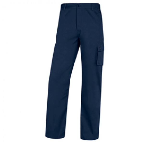 Pantalone da lavoro Palaos - cotone - taglia S - blu - Deltaplus