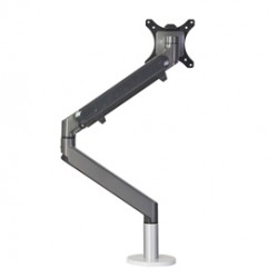 Braccio porta monitor Jamy - singolo - nero - Alba