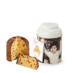 Panettoncino Classico - Linea Mignon - in latta - tradizionale -100 gr - Loison