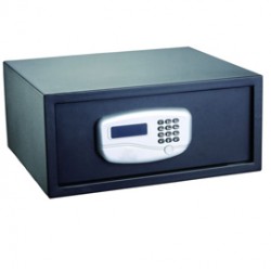 Cassaforte di sicurezza - serratura elettronica - 43,2x37x19,5 cm - 10,5 kg - nero - Iternet