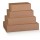 Scatola box per asporto linea Boite - 40x32x12 cm - avana - Scotton