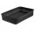 Cestino rettangolare Vanity - in PPL - 53x32,5x10 cm - nero - Leone