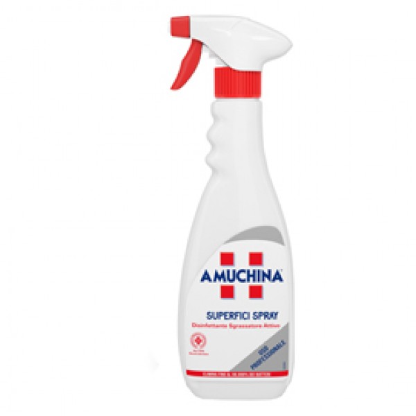 Superifici Spray Multiuso battericida e virucida - 750 ml - Amuchina Professional