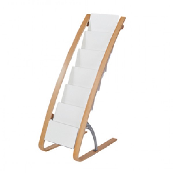 Portariviste da terra - 34x50x93 cm - 6 tasche - Alba Portariviste da terra - 34x50x93 cm - 6 tasche - Alba