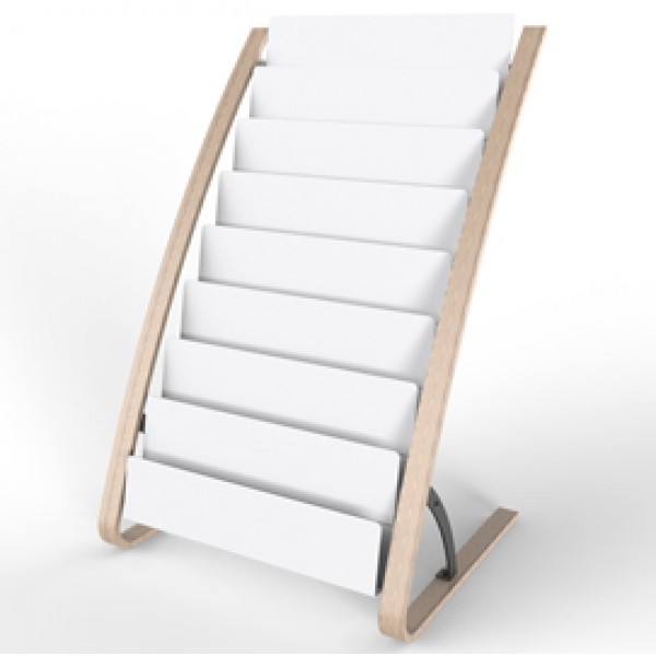 Portariviste da terra - 58x50x93 cm - 8x2 tasche - Alba Portariviste da terra - 58x50x93 cm - 8x2 tasche - Alba