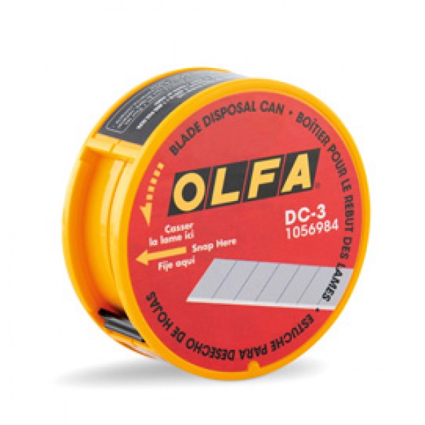 Contenitore smaltimento lame cutter DC3 - Lebez Contenitore smaltimento lame cutter DC3 - Lebez