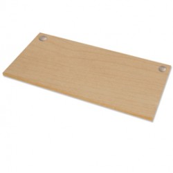 Piano di lavoro per scrivania Cambio - 160x80x2,5 cm - acero - Fellowes
