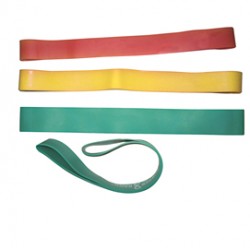 Elastico STRONG ad anello - in lattice -  Ø 18 cm - verde