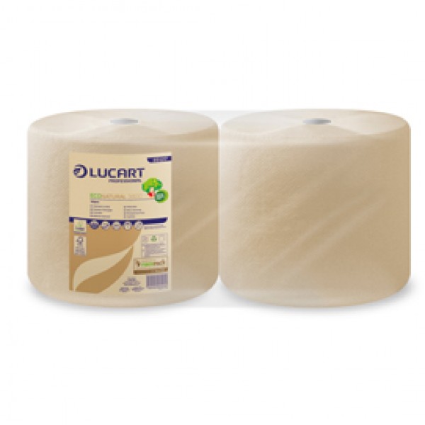 Bobina asciugatutto EcoNatural - 3 veli - 800 strappi - 200 mt - Lucart Bobina asciugatutto EcoNatural - 3 veli - 800 strappi - 200 mt - Lucart
