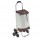 Trolley spesa Trio - 25 L - beige / noce - King Collection